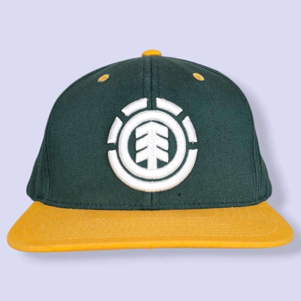 Element Green & Yellow Snapback Hat